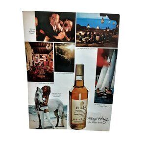 1966 Haig Blended Scotch Whisky Vintage Liquor Advertising Print Ad